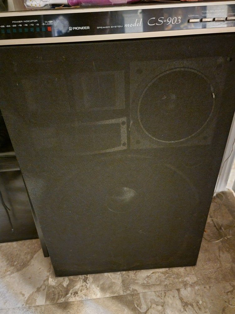 Pioneer CS-903 Speaker Set- 15" Subwoofers-Vintage