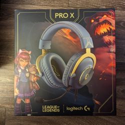 Logitech Pro X Wired Gaming Headset League Of Legends Edition
