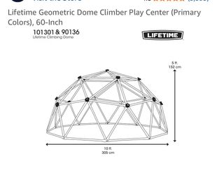 Lifetime Geometric Dome Climber 60-Inch
