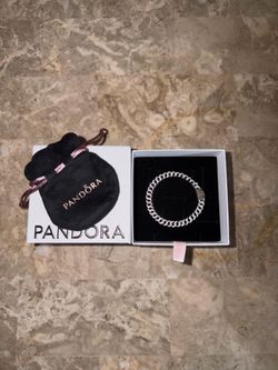 pandora cuban chain bracelet