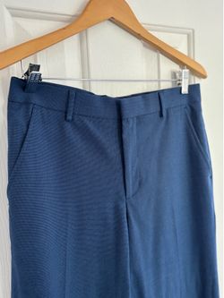 J. Ferrar 2 peice Blue Suit 38R jacket, 30x32-34 pants.