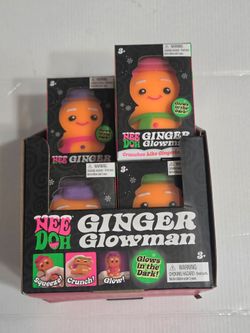 Needoh Ginger Glowman squishy rare 2024