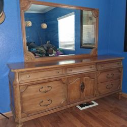 Dresser with Mirror 