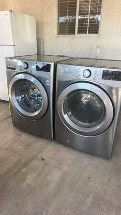 LG watch and dryer