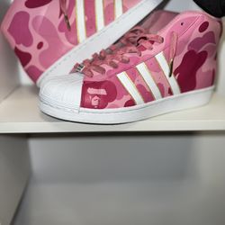 Pink Adidas X BAPE Sneakers *LIMITED EDITION** SALE!!