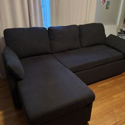 Amerlife sleeper Sofa Sectional With Storage
