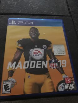 Madden 19 for ps4