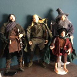 Lord of the Rings 12 in dolls