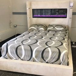 New Bedframe In Box 📦 Buy Now Pay Later $39 Down No Credit Needed