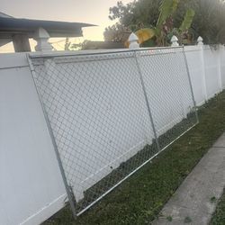 Section Fence Or Gate 6’ High By 12’ Long 