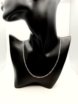 Figaro Chain - 925 Silver - 20" 2.5mm