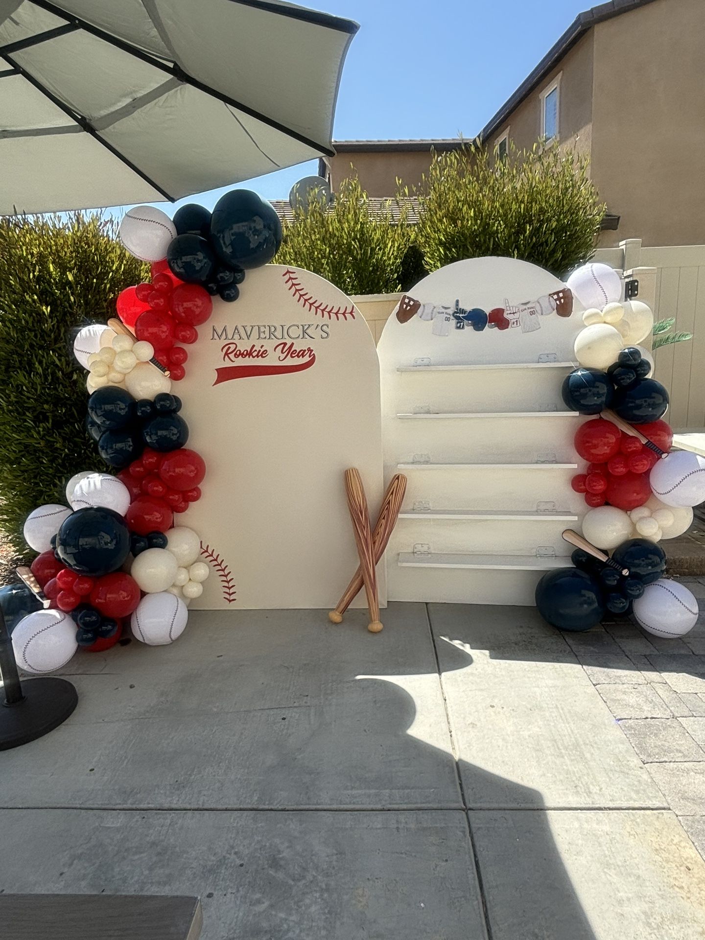 Balloon Garland Baseball