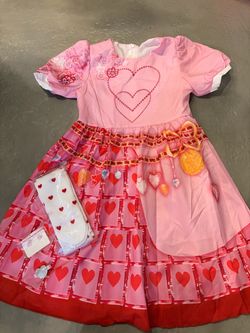 Pink Queen of Hearts Dress – Bridget Pink Princess Cosplay – Rise Red Movie 12/14