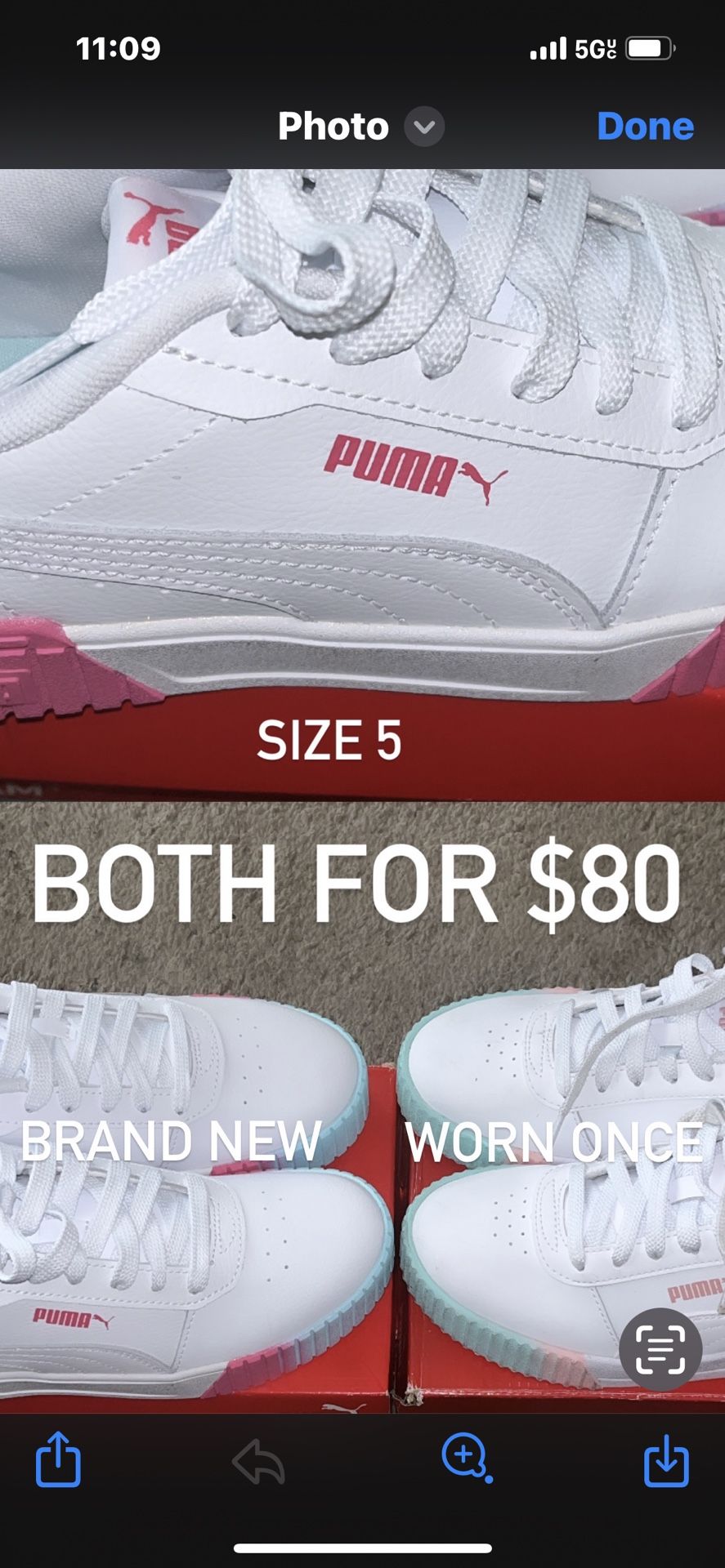 Pumas $50 Each Both For $80