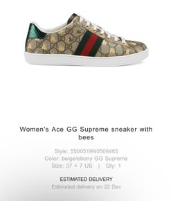 Selling This Gucci Shows I Paid Almost $800 Never Worn