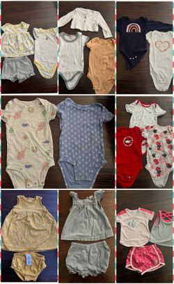 Girl Clothes 6-18 Months