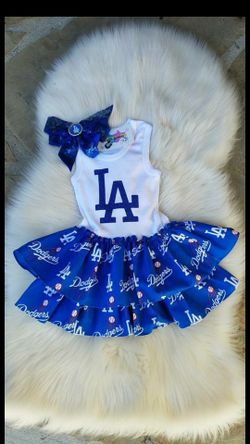 Size 4 dodger dress. Ready for pick up