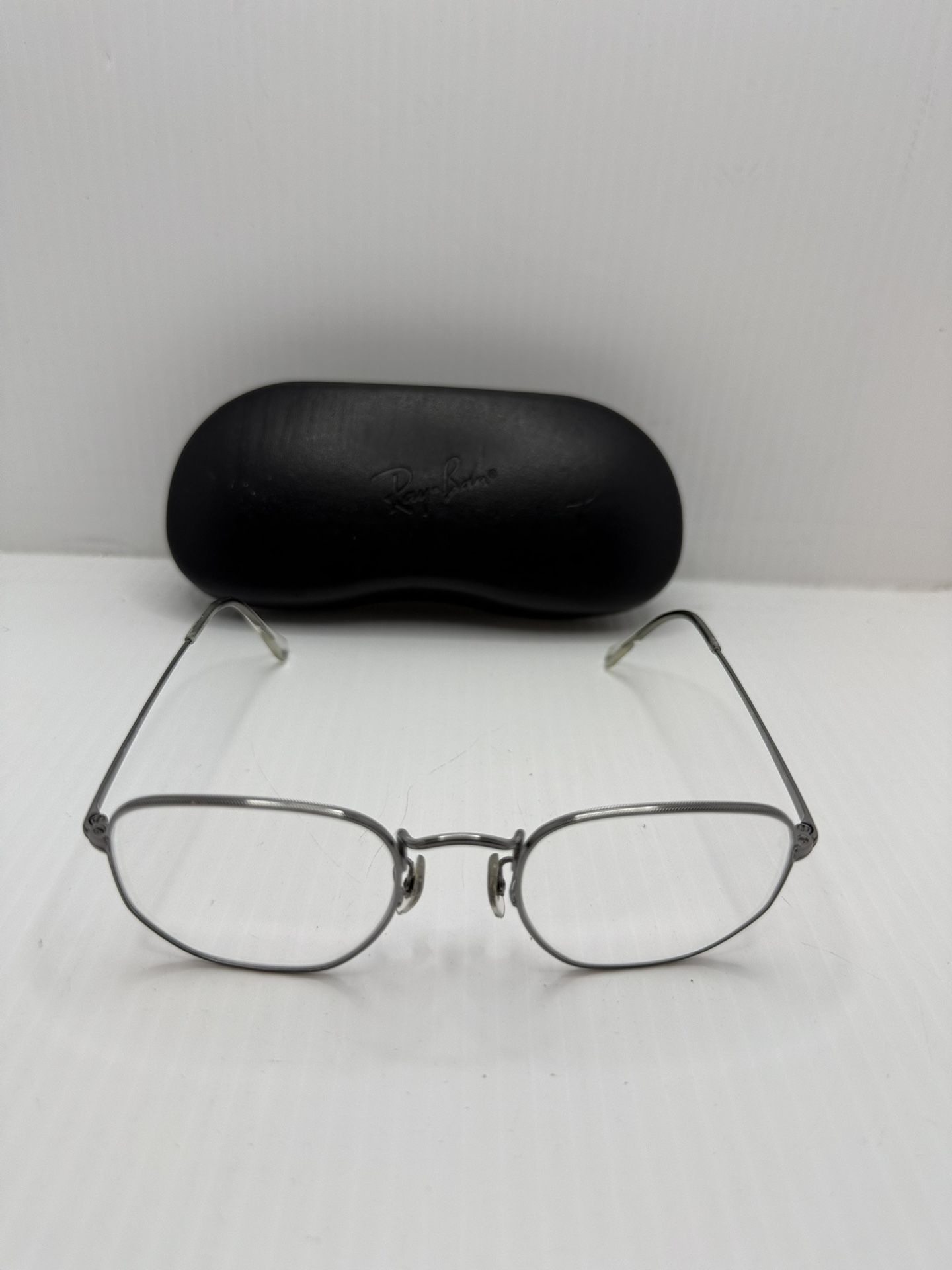 HEXAGONAL OPTICS Eyeglasses with Silver Frame Only - RB6448 Ray-Ban