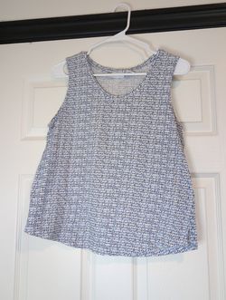 Large cotton beachy tank top