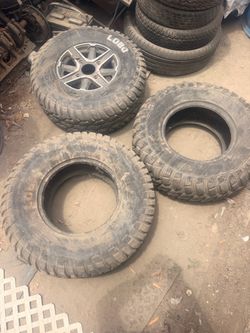 Lobo Mud Terrain Tires Set of 3