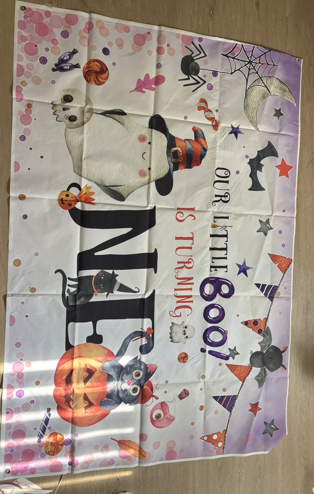 Halloween Birthday Banner