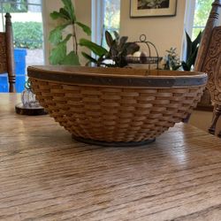 Longaberger Oval Basket - Unusual 
