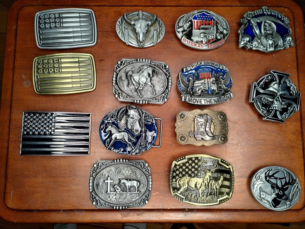 New Belt Buckles From My Online Store