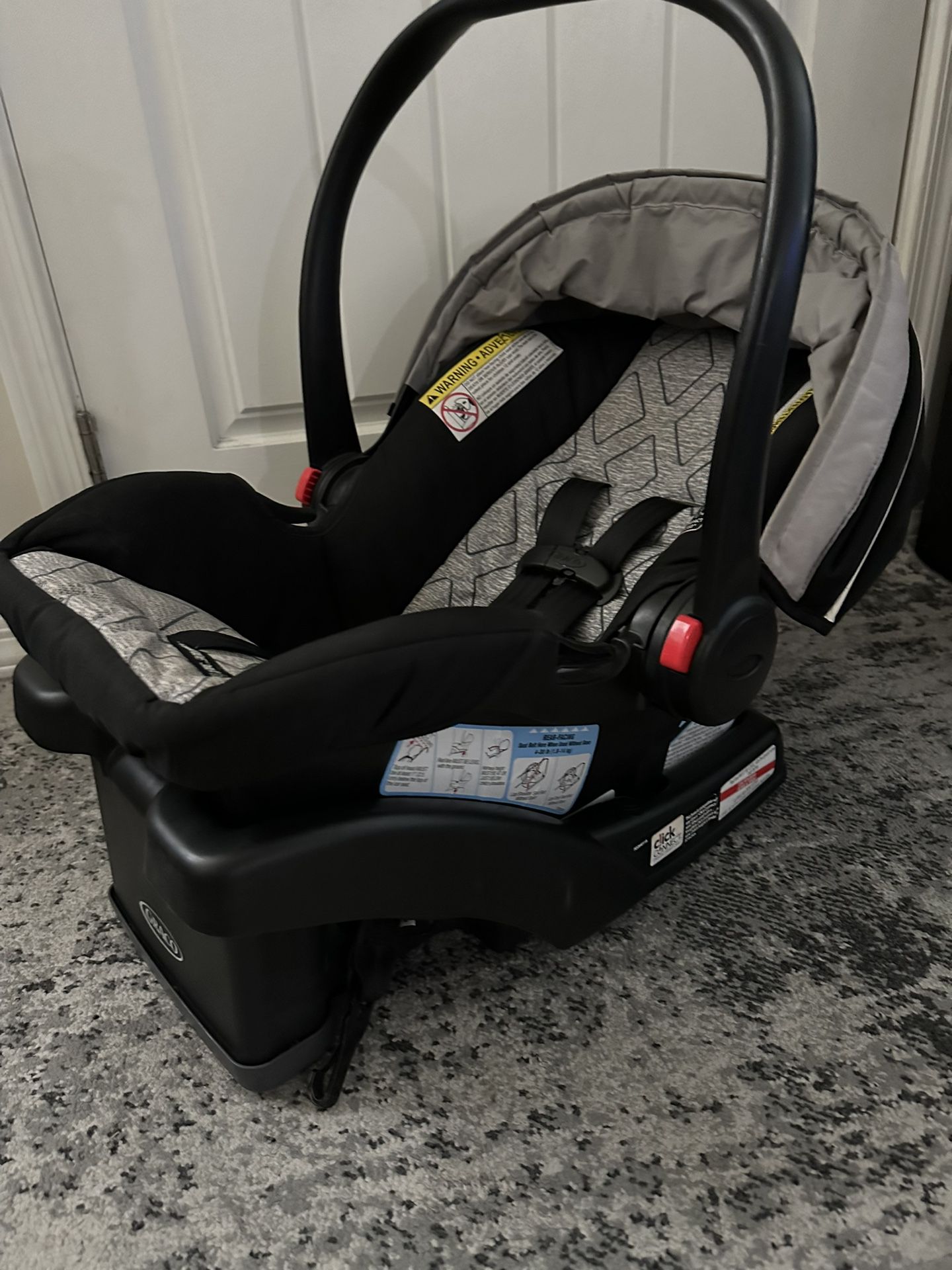 Graco Stroller, Car Seat & 2 Car Seat Bases Combo