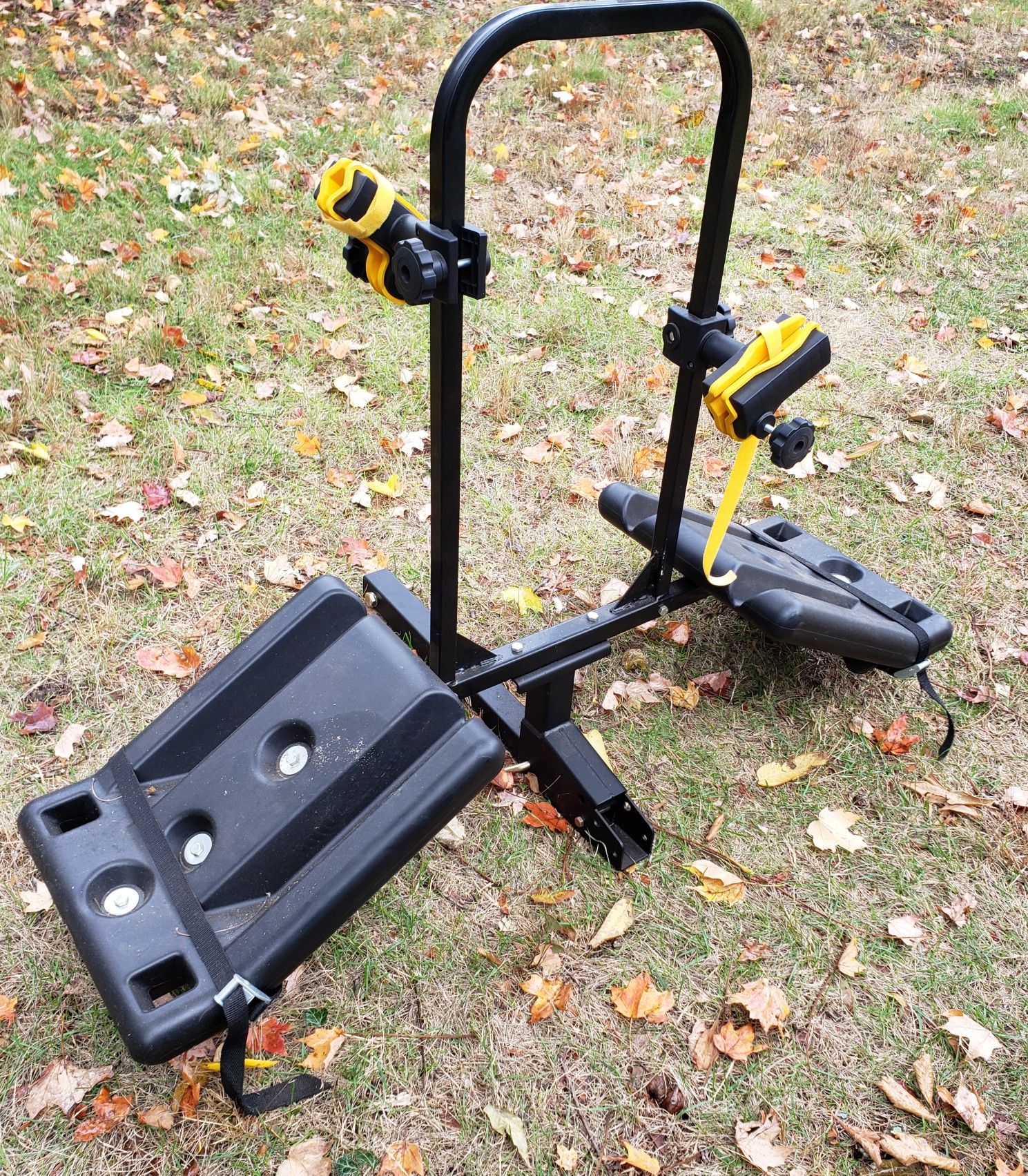 2 bike tilt back trailer hitch rack