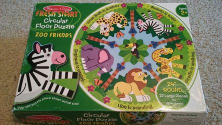 24" Circular Floor Puzzle