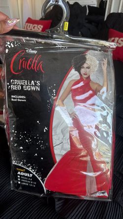 Cruella’s Red Gown