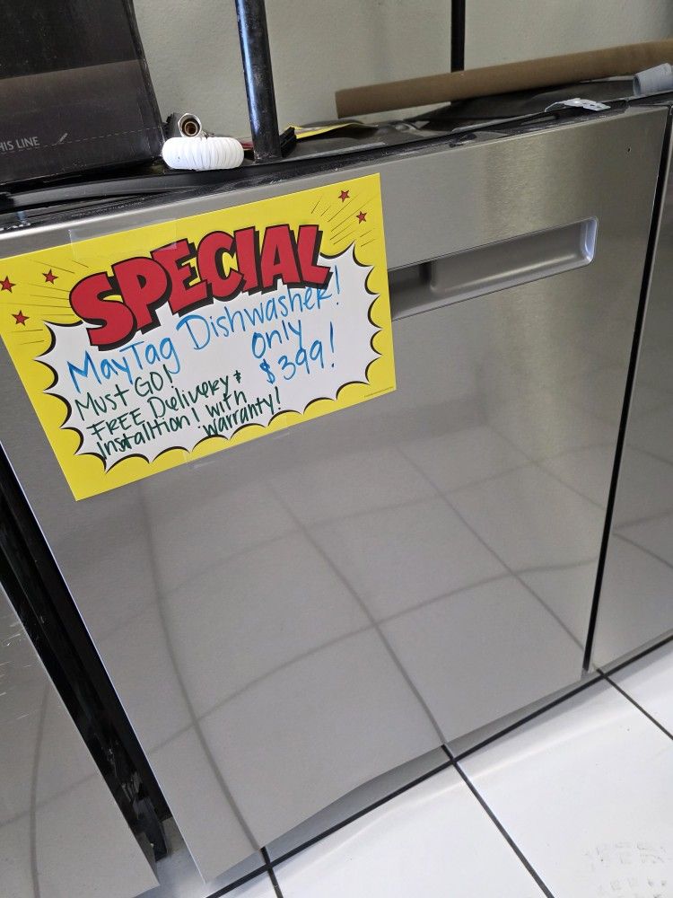 Maytag Dishwasher Stainless Steel