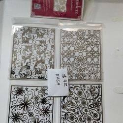 Sizzix Dies, Spellbinders, Clear Stamps, Etc.