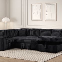Storage With Pullout Bed New Sectional 