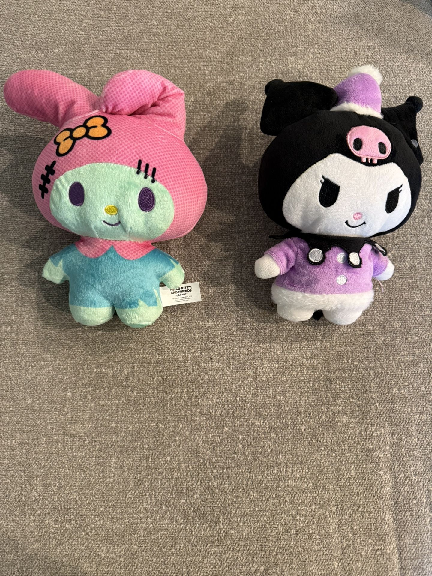 Hello Kitty and Friends Halloween My Melody Frankenstein 8 inch Kuromi set