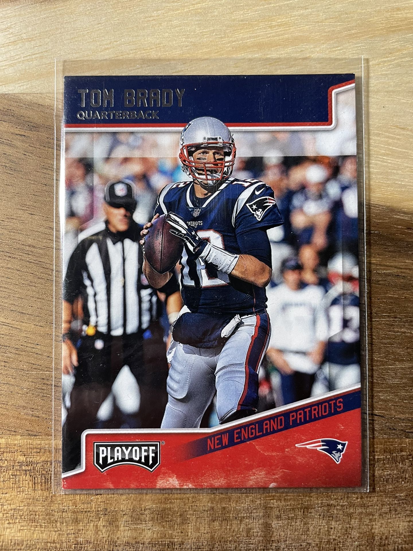 Tom Brady 2018 Panini Playoff Football No. 125