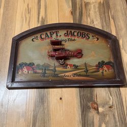 Capt Jacob’s Flying Club sign