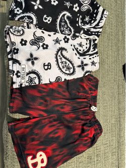 BKTSQD youth shorts