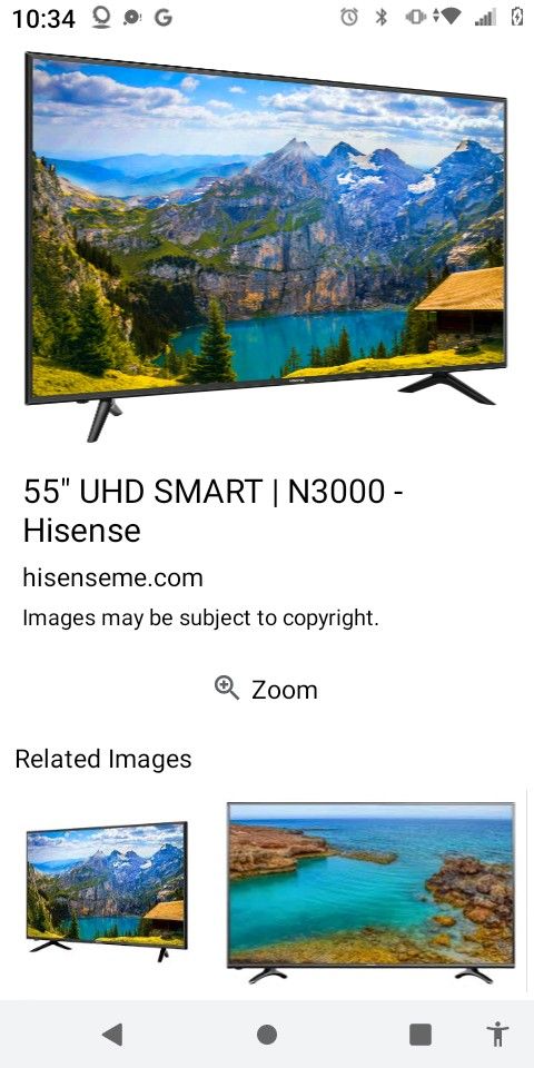 55 Inch Smart Tv Hisense 