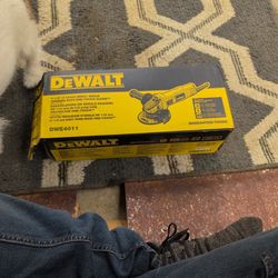 DeWalt 4 1/2 Inch Angle Grinder 