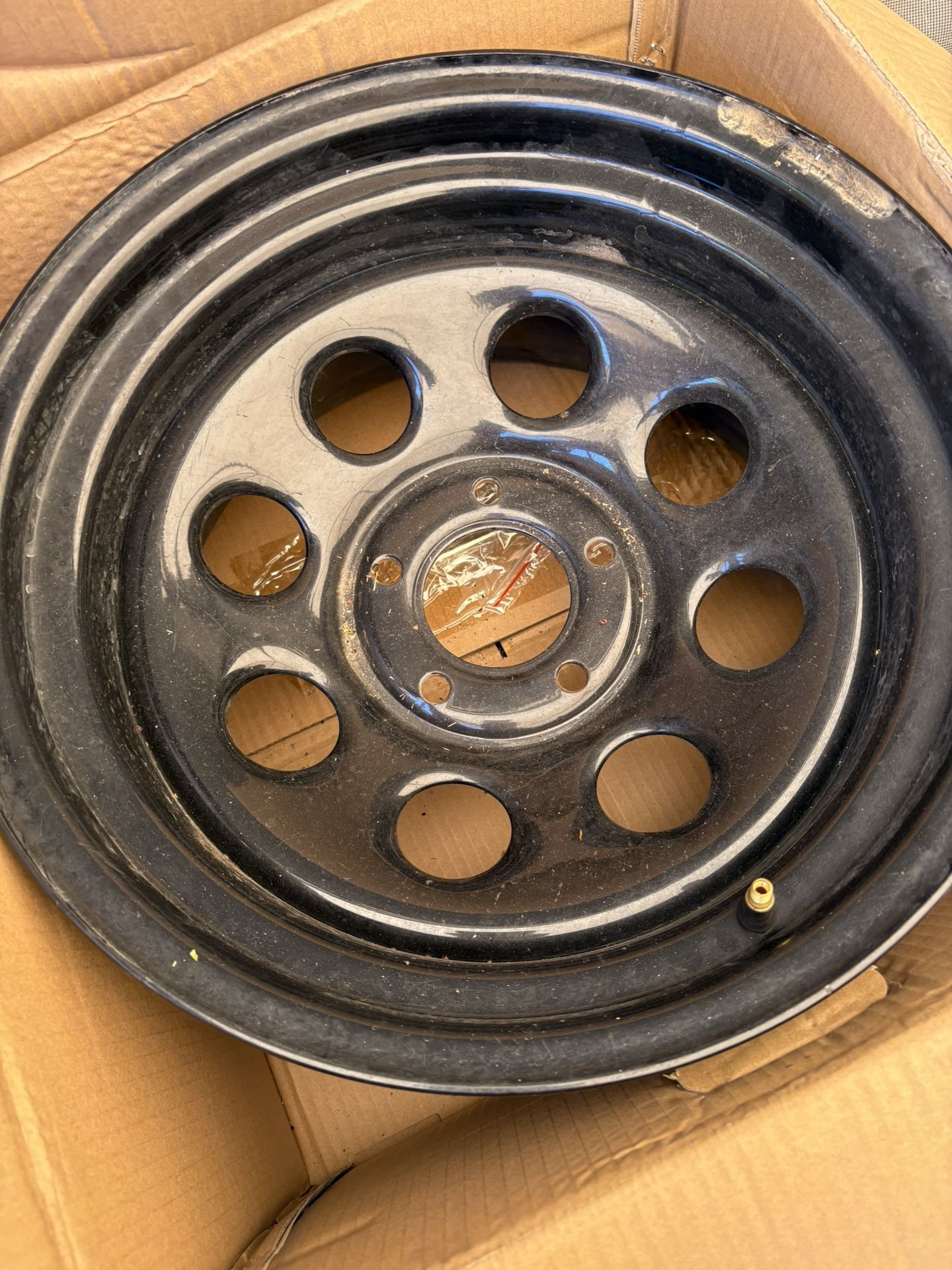 Black Steel Jeep Wrangler Rims