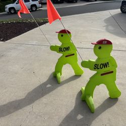 SLOW Sign - Kids At Play Sign