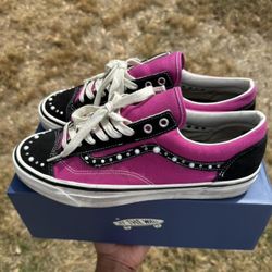 Vans LX Old Skool 36 Pearlized Fuchsia Red Sz12