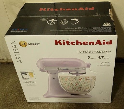 KITCHEN AID 5 QUART WILDFLOWER