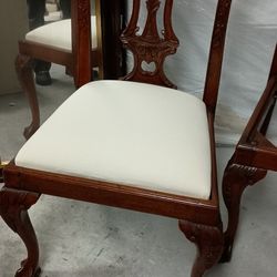 Chippendale Mahogany Dining Room Chairs
