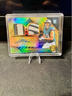 jj arcega whiteside gold standard auto