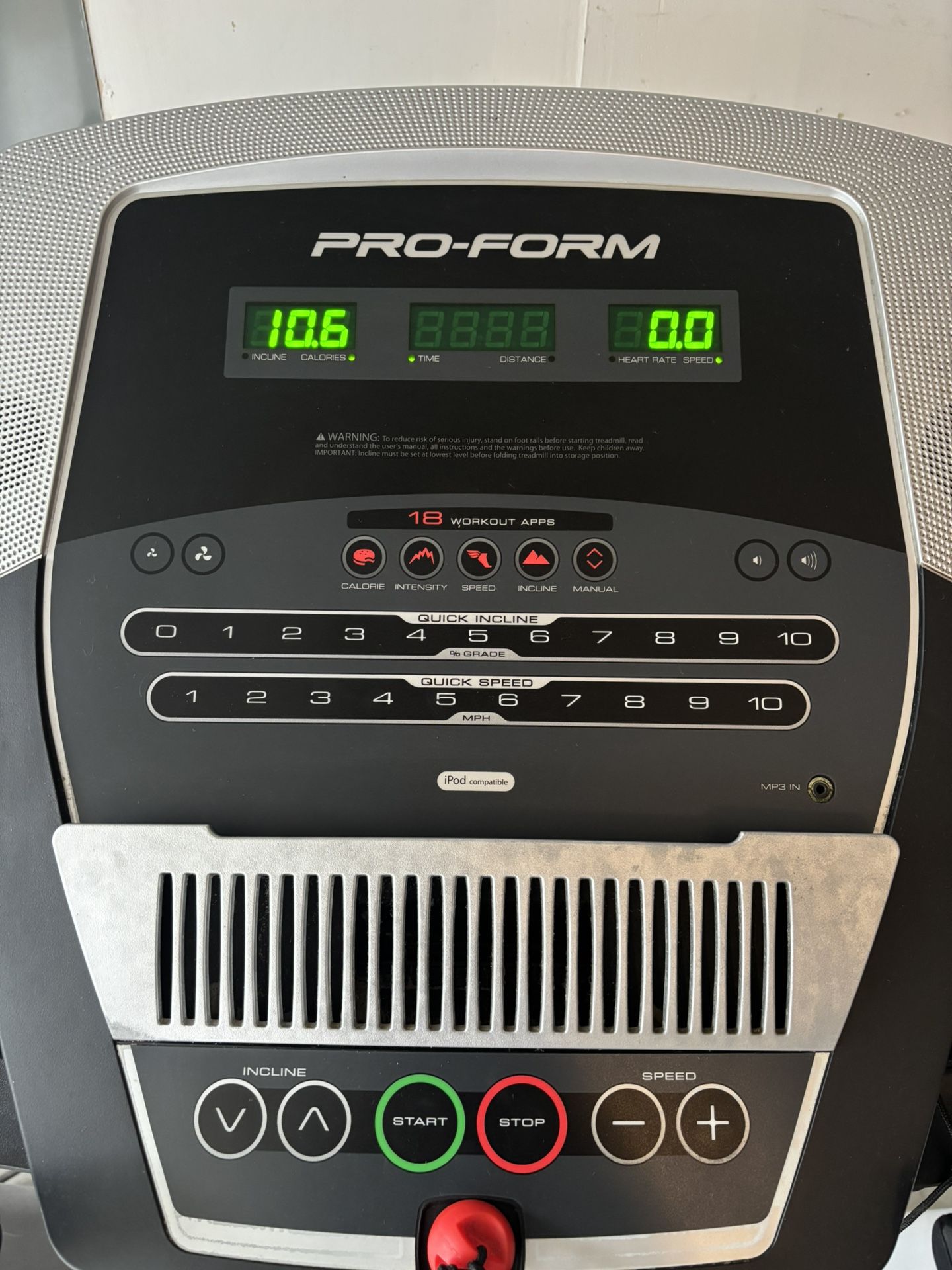 Pro Form Treadmill -Free