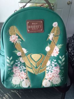 Loungefly Marvel Infinity Saga Loki Mini Backpack