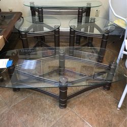 4 Pc Coffee Tables Set