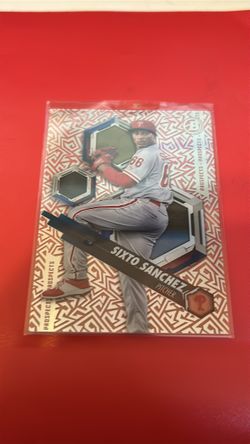 2018 Bowman High Tek Prospects Auto Sixto Sanchez #PHT-SS Auto